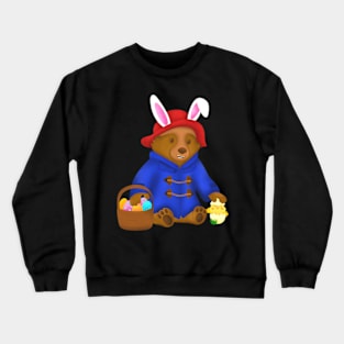 Easter Bunny Paddington Bear Crewneck Sweatshirt